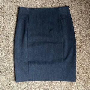 Express Charcoal Pencil Skirt